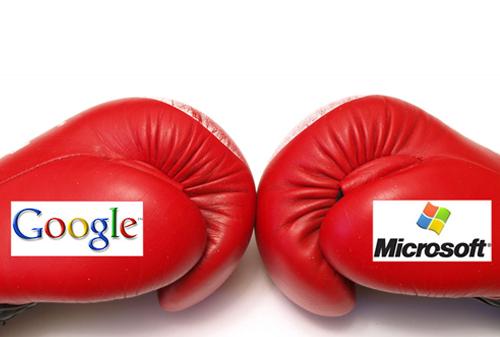 Картинка Microsoft против Google: компания обвинила поисковик в слежке за пользователями