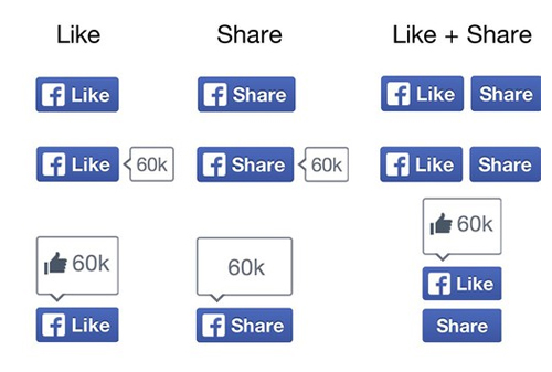Картинка Facebook впервые изменил дизайн кнопки «Нравится»