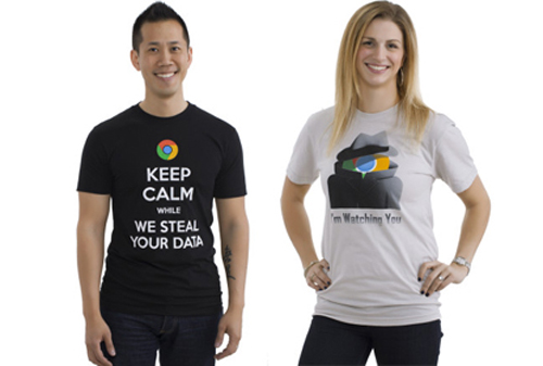 Картинка Microsoft продает кепки и футболки с антирекламой Google