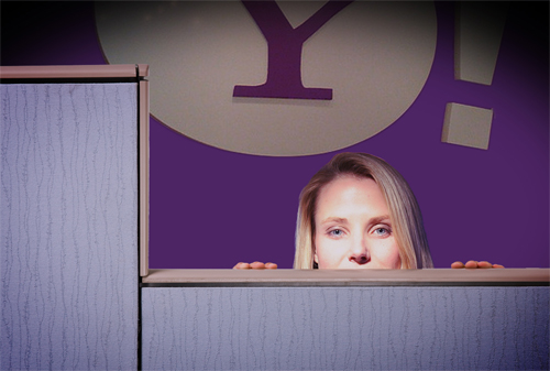 Картинка Выручка Yahoo! от рекламы падает