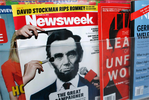 Картинка Newsweek снова будет выходить на бумаге