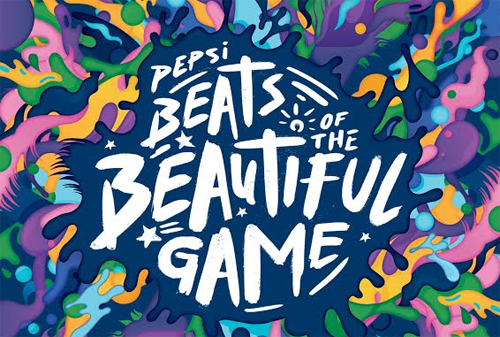 Картинка Pepsi представляет альбом Beats of the Beautiful Game