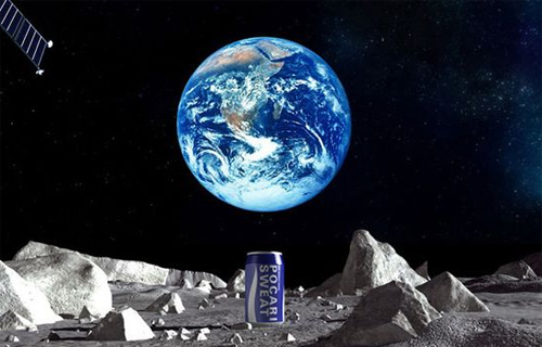 Картинка Первой рекламой на Луне будет реклама японской газировки
