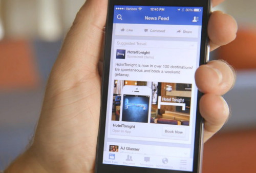 Картинка Facebook приблизил интерфейс мобильных объявлений к рекламе для десктопов