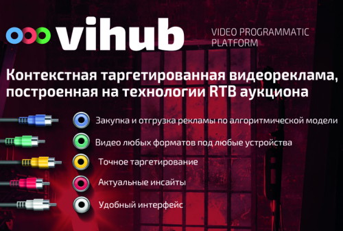 Картинка В России открылся сервис алгоритмических закупок видеорекламы ViHub