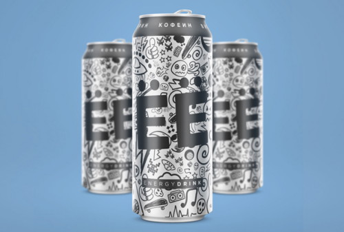 Картинка Энергетический напиток «ЁЁ» от Z&G. Branding