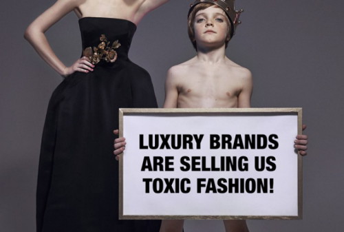 Картинка Greenpeace раскритиковала бренды класса «люкс» за токсичность