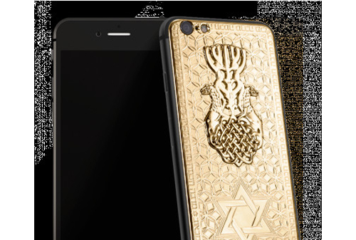 Картинка Ювелирный бренд Caviar выпустил иудейский золотой iPhone