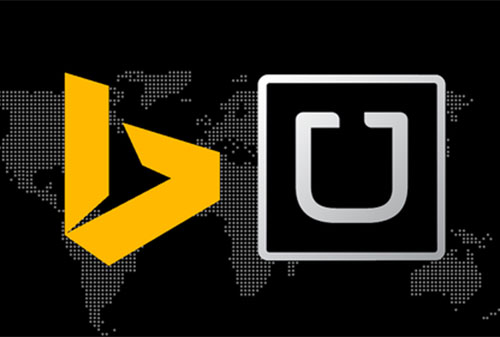 Картинка Microsoft продал часть Bing Maps сервису заказа такси Uber
