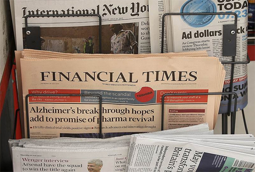 Картинка Financial Times продана Nikkei