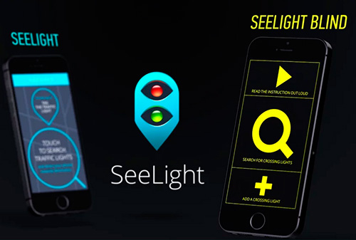 Картинка Приложение SeeLight поможет слабовидящим людям услышать светофоры