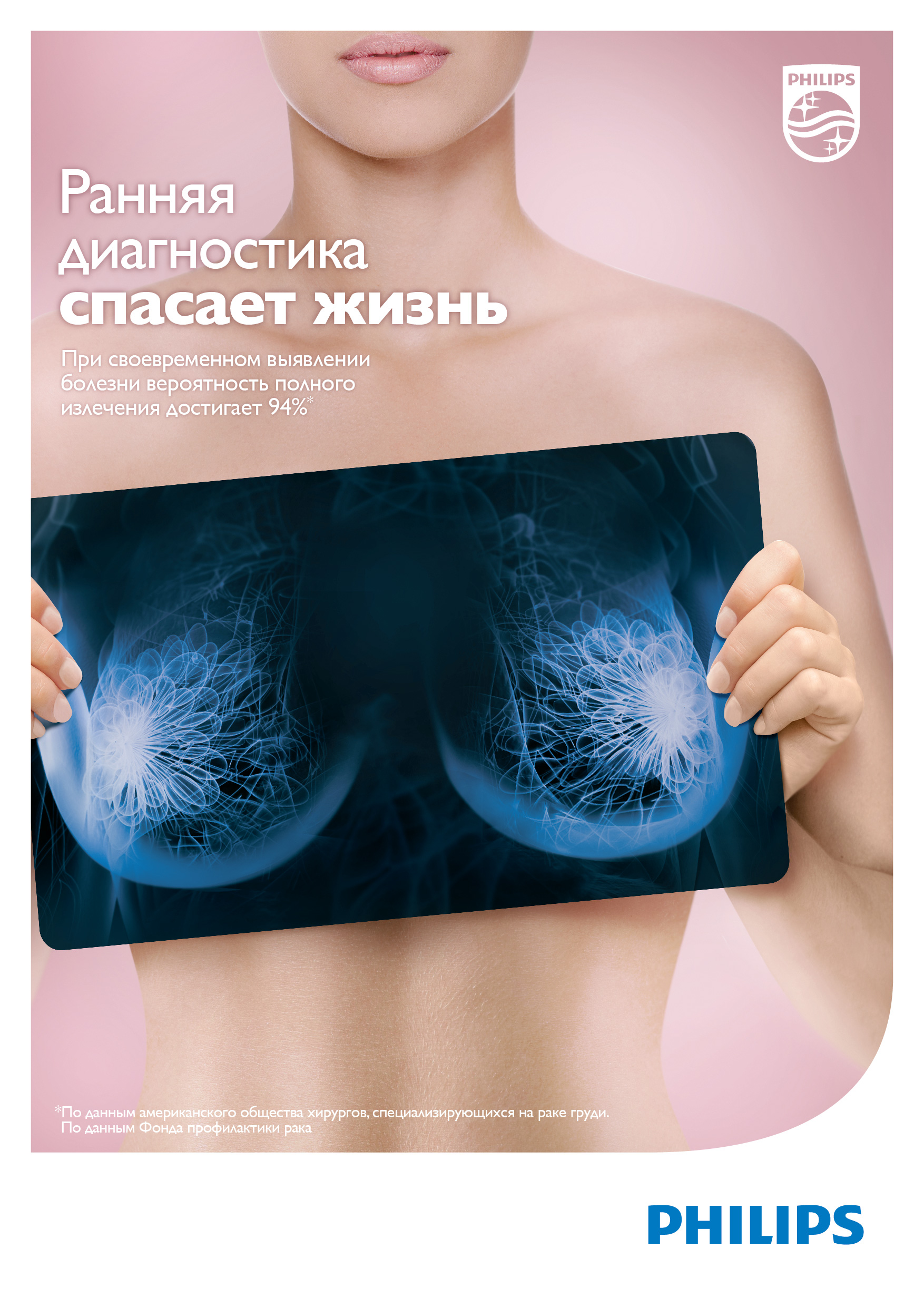 Philips выступил против рака груди | Пресс-релизы | Новости | AdIndex.ru