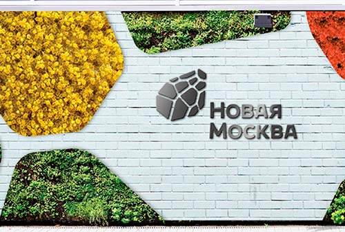 Картинка Тина Канделаки показала логотип Новой Москвы