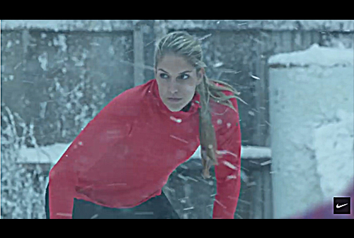 Картинка Nike отмечает первый снег в новом рекламном ролике