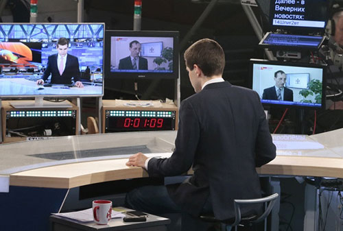 Картинка ВЦИОМ: телевидение остается главным СМИ для большинства россиян