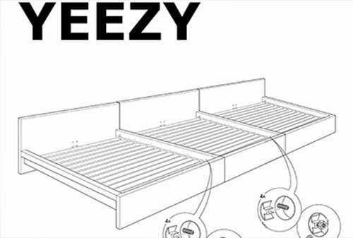 Картинка IKEA предложила Канье Уэсту сделать шестиместную кровать
