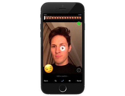 Картинка Telegram добавил возможность накладывать маски и создавать GIF-файлы