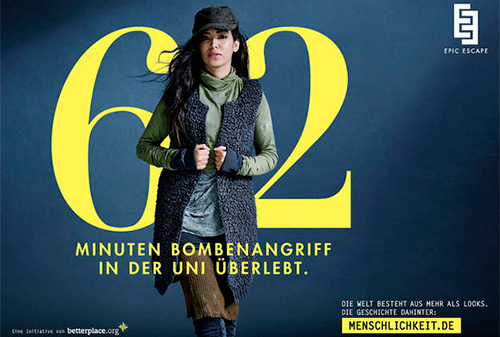 Картинка На билбордах Недели моды в Берлине позируют беженцы