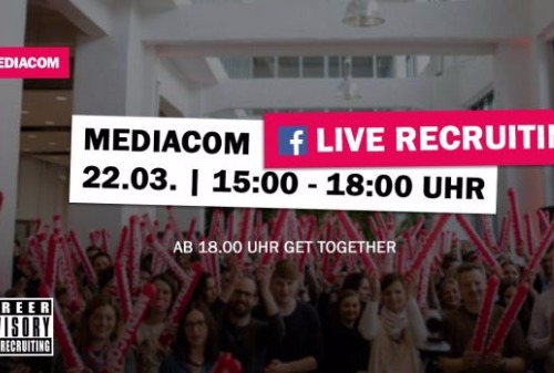 Картинка MediaCom проведет рекрутинг для германских офисов в Facebook Live Stream