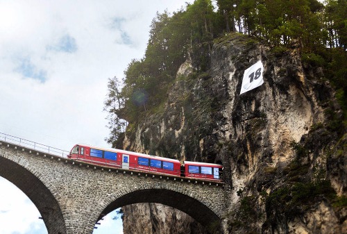 Картинка В Швейцарии железнодорожники устроили необычное рекламное спортлото 