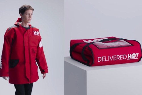 Картинка Pizza Hut создала модные куртки из своих термосумок
