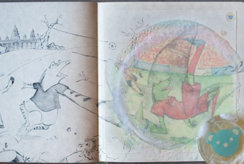 Картинка В Японии для рекламы гигиены создали волшебную моющуюся книгу для детей
