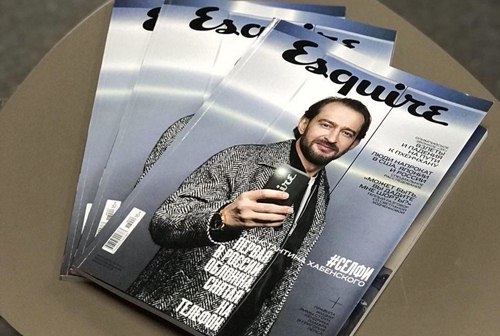 Картинка Esquire выйдет с первой в России обложкой, снятой на смартфон