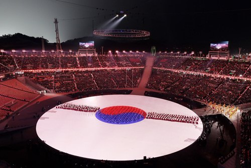Картинка Флаг Южной Кореи на открытии Олимпиады зрители приняли за рекламу Pepsi