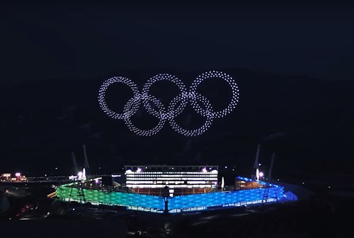 Картинка к Как россияне смотрели открытие Олимпиады в Пхенчхане
