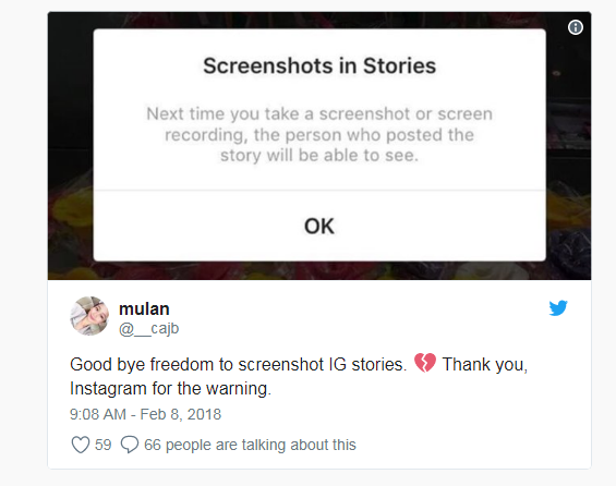Уведомляет ли Instagram, когда вы делаете скриншот истории