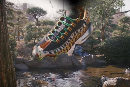 Картинка Реклама дизайна: кроссовки Nike превратились в зоопарк