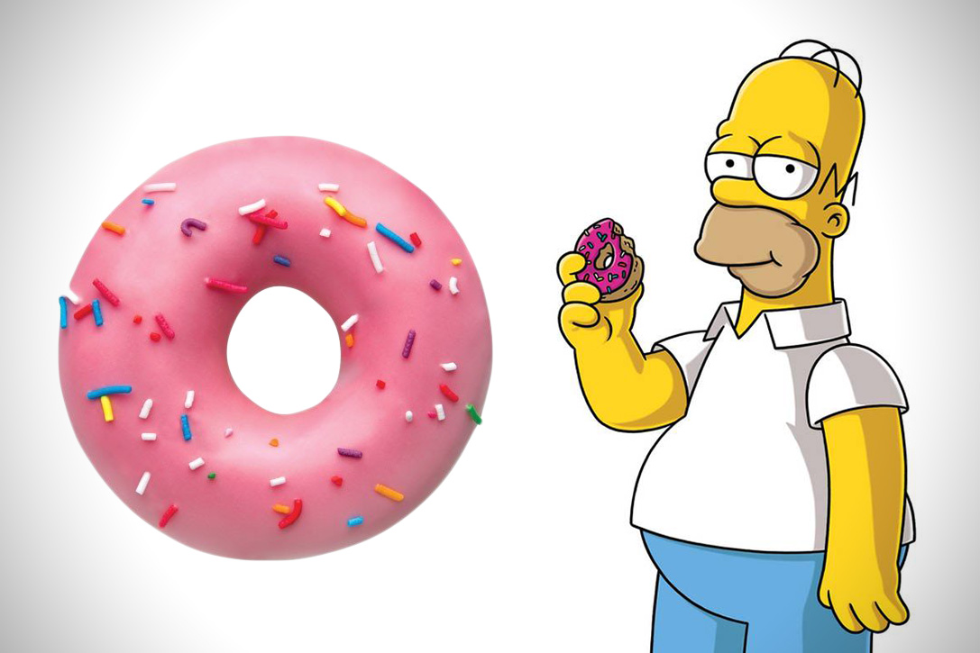 "Симпсонов", чтобы запустить производство знаменитого пончика, ко...