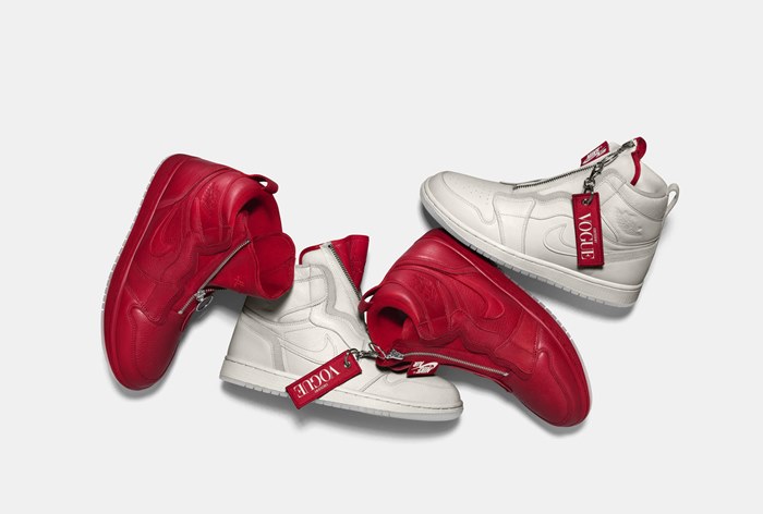 Картинка Nike совместно с Vogue сделал женскую версию кроссовок Jordan