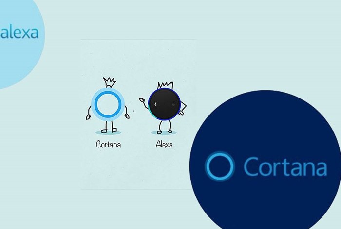 Картинка Голосовые помощники Cortana и Alexa научатся понимать друг друга