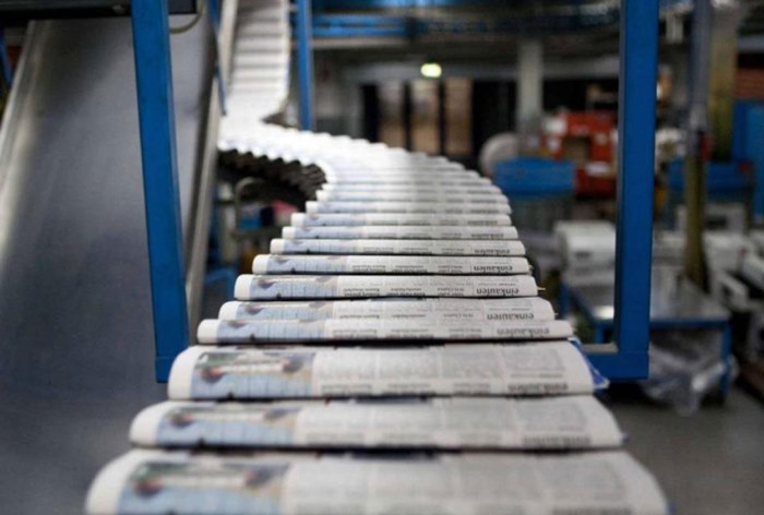 Картинка Печатные СМИ могут подорожать из-за роста цен на бумагу