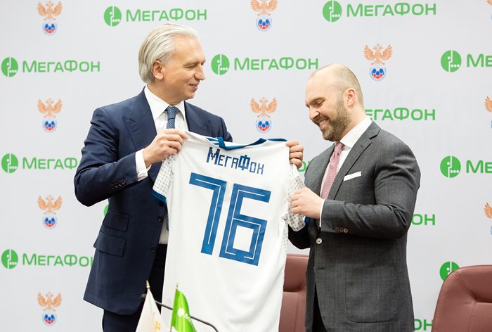 Картинка Федеральный оператор мобильной связи «МегаФон» займется развитием российского футбола