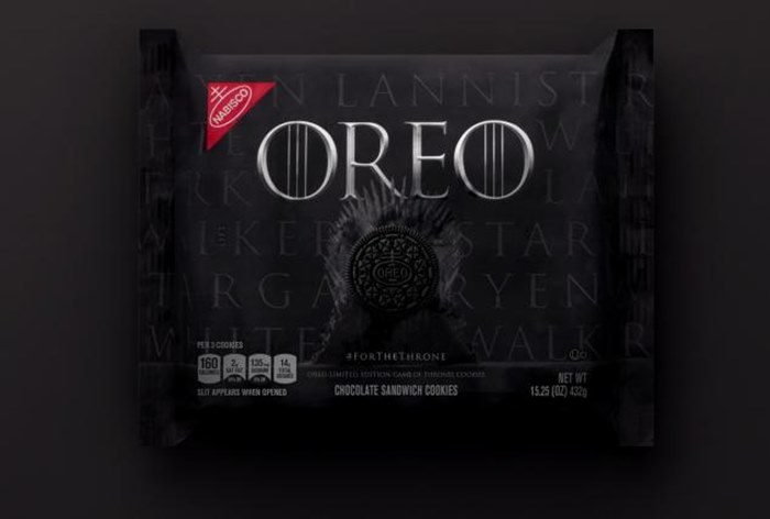 Картинка Oreo выпустил лимитированное печенье с «Игрой престолов»