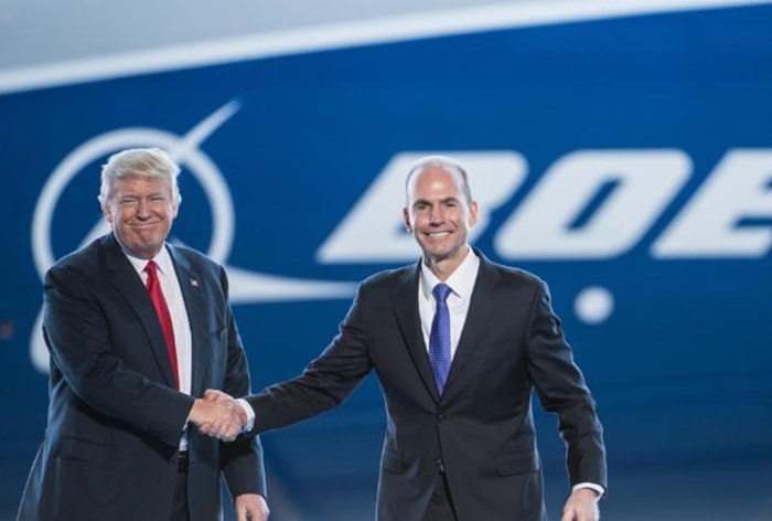 Картинка Дональд Трамп посоветовал провести ребрендинг Boeing 737 MAX