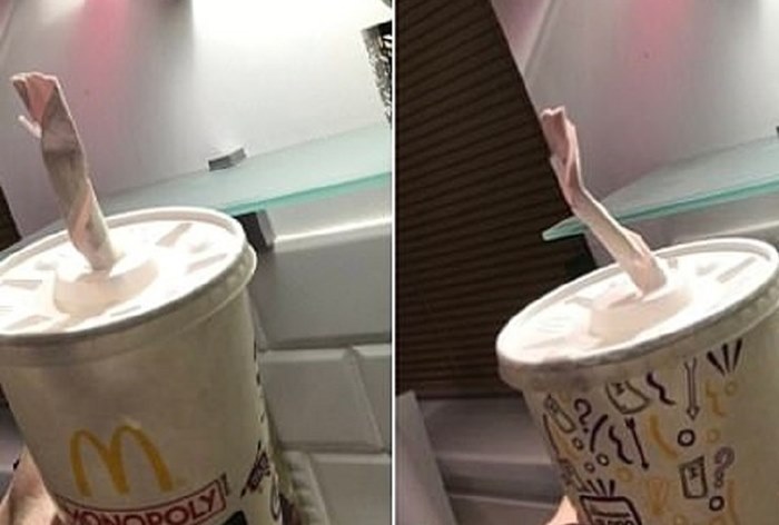 Картинка Посетители McDonald’s протестуют против бумажных трубочек для напитков