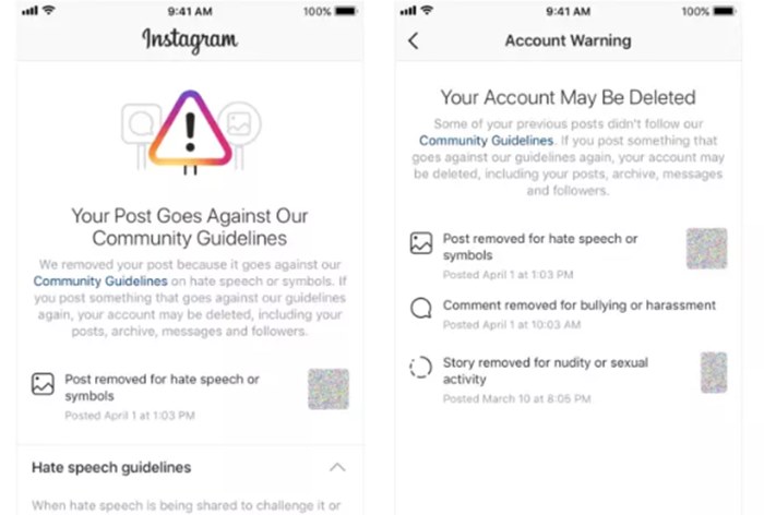 Картинка Instagram начнет предупреждать пользователей перед удалением аккаунта