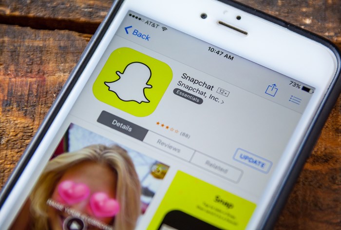 Картинка Snapchat стала пятой по размеру соцсетью в России