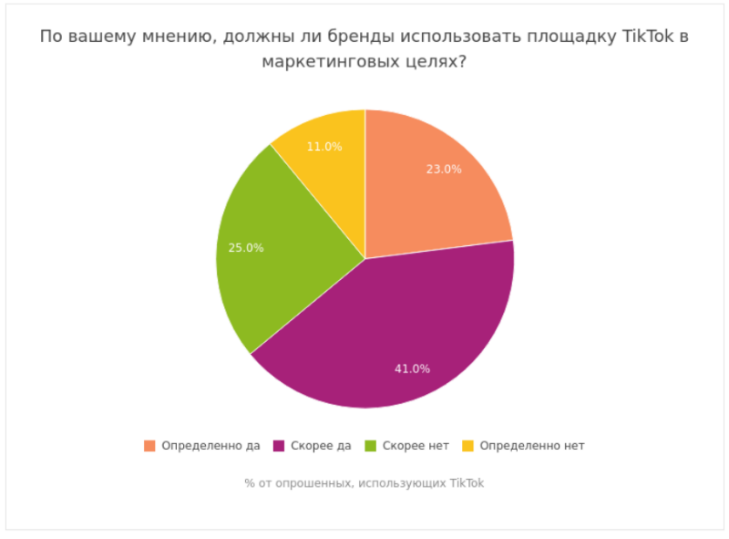 Российские пользователи рассказали о своем отношении к рекламе в TikTok