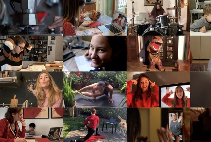 Vodafone сняла социальную рекламу в домашних условиях