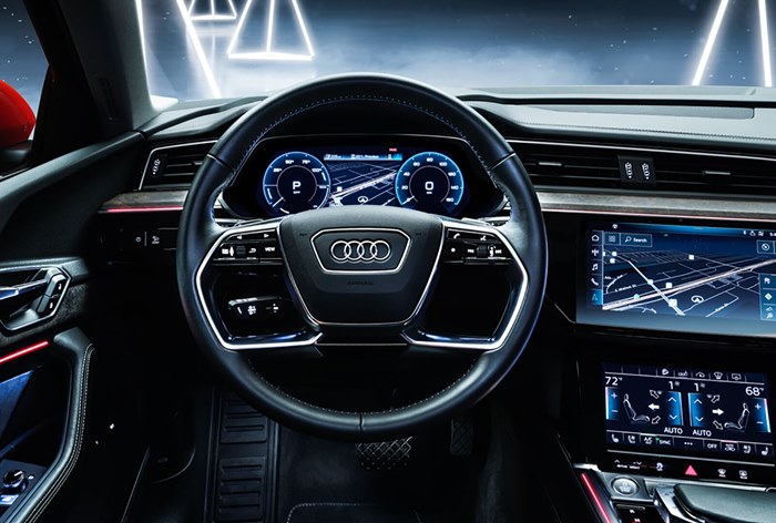 Audi выпустил брендированные фоны для виртуальных видеоконференций