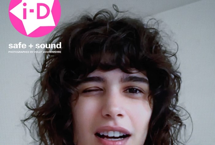 Журнал i-D снял моделей для обложки с помощью FaceTime