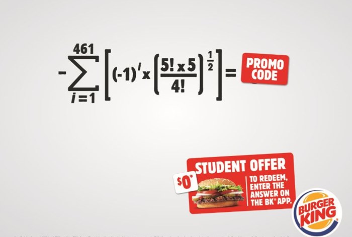 Burger King раздаст американским студентам бесплатные вопперы