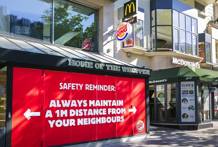 Картинка к Burger King держит дистанцию с соседним заведением McDonald’s