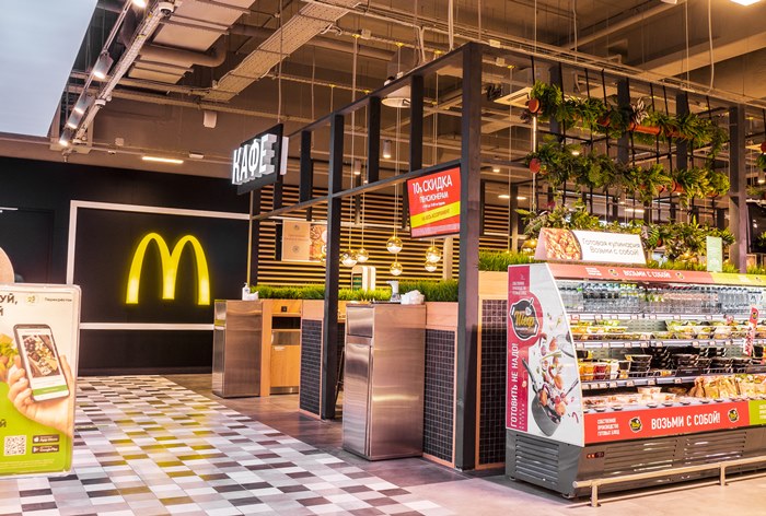 X5 Retail Group интегрировала «Макдоналдс» в «Перекресток»