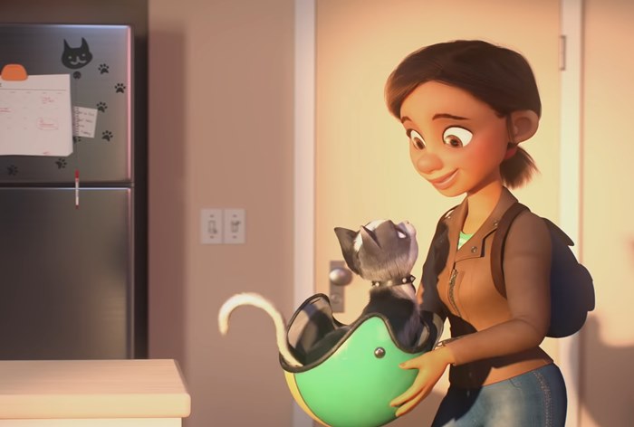 Картинка История любви в стиле Pixar: Hill’s призвал заботиться о здоровье питомцев